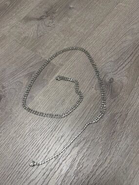 Vintage rhinestone belts